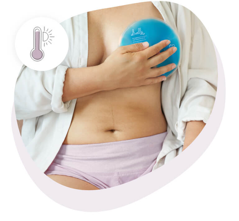 Brustgelkissen ohne Hülle