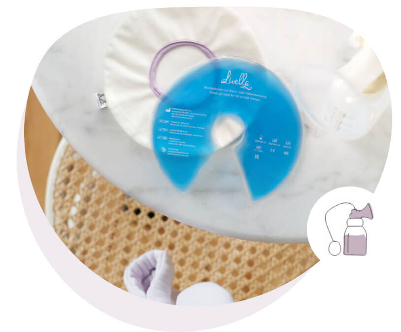 gel pad view from above