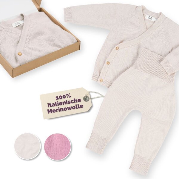 Livella Wickeljacke mit Bundhose aus Merinowolle