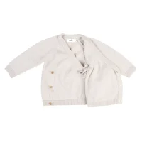 Livella Wickeljacke mit Bundhose aus Merinowolle Creme 50 bis 62